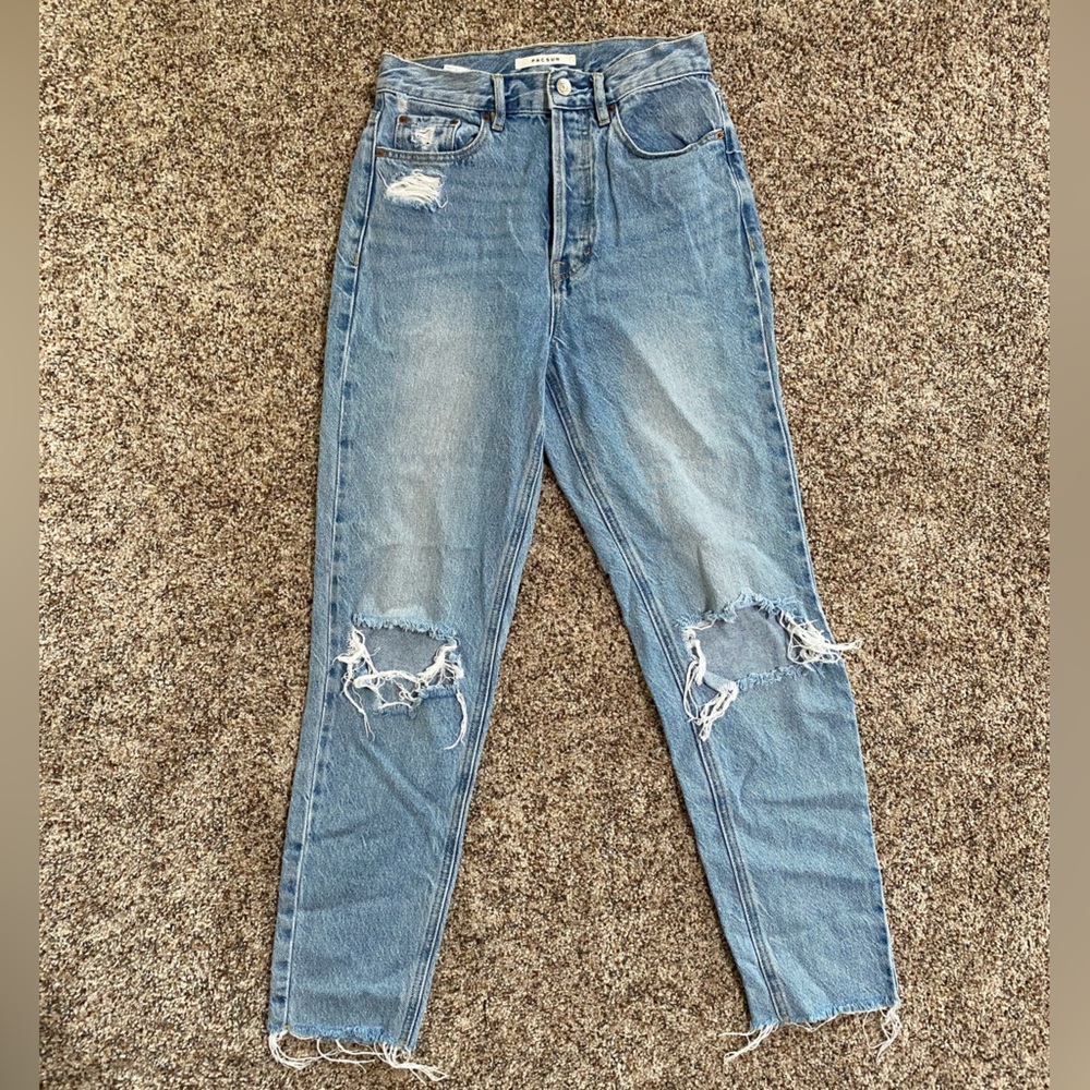 PacSun Light Blue Distressed Skinny Jeans